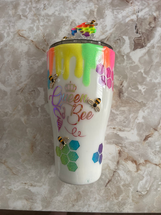 Queen Bee Neon RTS Tumblers