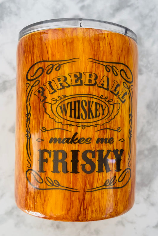 Fireball Woodgrain RTS Tumblers