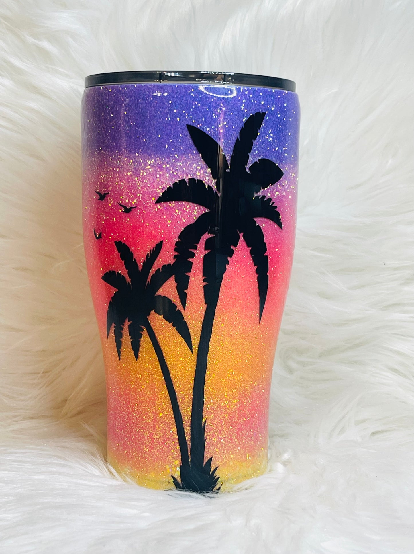 Custom Order Beach More Worry Less RTS Tumblers